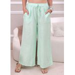 CALÇA CLEIDE VERDE AGUA