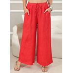 CALÇA CLEIDE VERMELHO