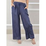 CALÇA ISABEL AZUL MARINHO