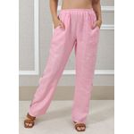 CALÇA NAIRA ROSA CHICLETE