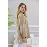 CAMISA VANDA CARAMELO