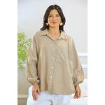 CAMISA BRENDA CARAMELO
