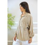 CAMISA BRENDA CARAMELO