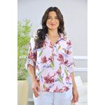 CAMISA ROSALINE ROSA BEBÊ
