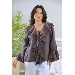 CAMISA AMARA MARROM