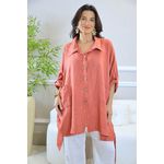 CAMISA MONICA GOIABA