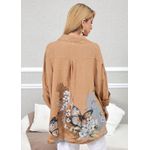 CAMISA MARIA ELOÁ CARAMELO