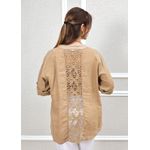 CAMISA SILMARA CARAMELO