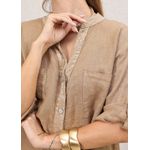 CAMISA SILMARA CARAMELO