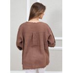 CAMISA DENISE MARROM