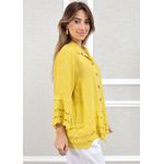 CAMISA LORENA MOSTARDA