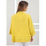 CAMISA LORENA MOSTARDA