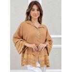 CAMISA LORENA CARAMELO
