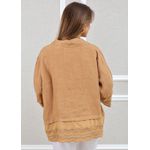 CAMISA LORENA CARAMELO