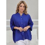 CAMISA LUANA AZUL ROYAL