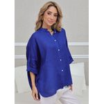 CAMISA LUANA AZUL ROYAL