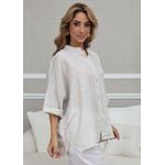 CAMISA LUANA BEGE