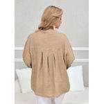 CAMISA KEILA CARAMELO