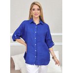 CAMISA MANDALA AZUL ROYAL