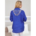 CAMISA MANDALA AZUL ROYAL