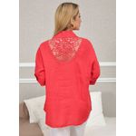 CAMISA MANDALA VERMELHO