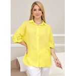 CAMISA MANDALA AMARELO