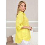 CAMISA MANDALA AMARELO