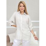 CAMISA MANDALA BEGE