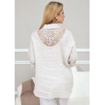 CAMISA MANDALA BEGE