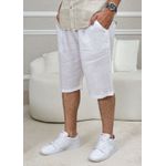 Bermuda Masculina Levi Linho Italiano Branca
