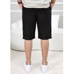 Bermuda Masculina Levi Linho Italiano Preta