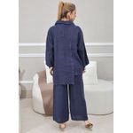 CONJUNTO ELIENE AZUL MARINHO