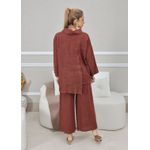 CONJUNTO ELIENE MARROM