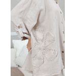 CONJUNTO LAINE BEGE