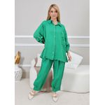 CONJUNTO LAINE VERDE GUCCI