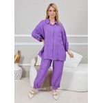 CONJUNTO LAINE ROXO