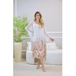 KAFTAN SILVIA SEDA BRANCO