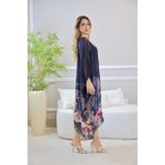 KAFTAN SILVIA SEDA PRETO