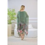 KAFTAN SILVIA SEDA PISTACHE