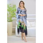 KAFTAN STELLA SEDA PRETO