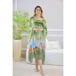 KAFTAN STELLA SEDA MILITAR