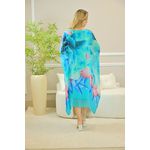 KAFTAN STELLA SEDA VERDE AGUA