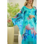 KAFTAN STELLA SEDA VERDE AGUA
