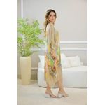 KAFTAN GIOVANA SEDA BEGE