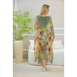 KAFTAN GIOVANA SEDA PISTACHE