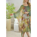 KAFTAN GIOVANA SEDA PISTACHE