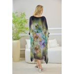 KAFTAN GIOVANA SEDA PRETO