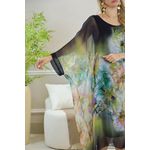 KAFTAN GIOVANA SEDA PRETO