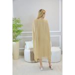 KAFTAN PATRICÍA SEDA CARAMELO