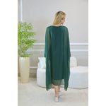 KAFTAN PATRICÍA SEDA VERDE GUCCI